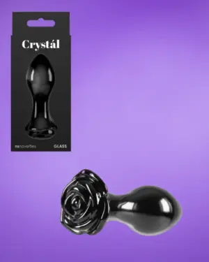 Crystal Rose - Üveg análdugó