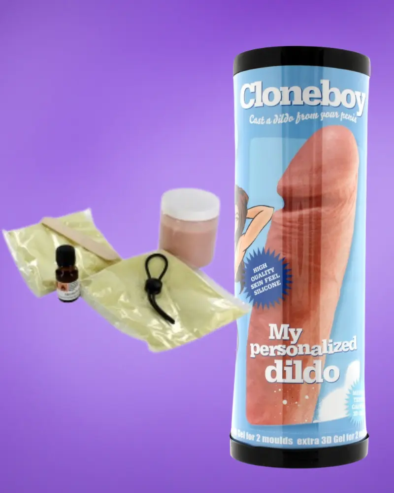 Cloneboy Personal Dildo - Péniszmásoló készlet (natúr)