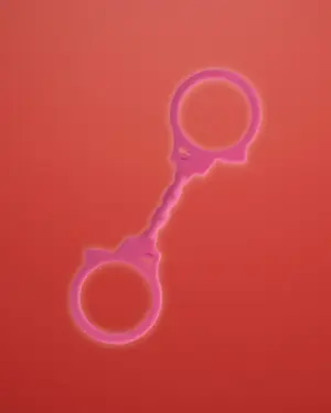 Toyjoy - Szilikon bilincs (pink)