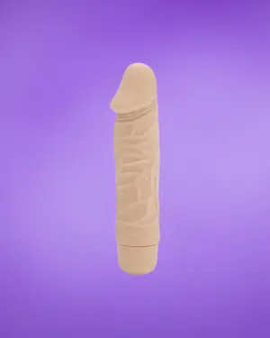 Get Real Mini Classic - Élethű vibrátor (natúr) -16cm