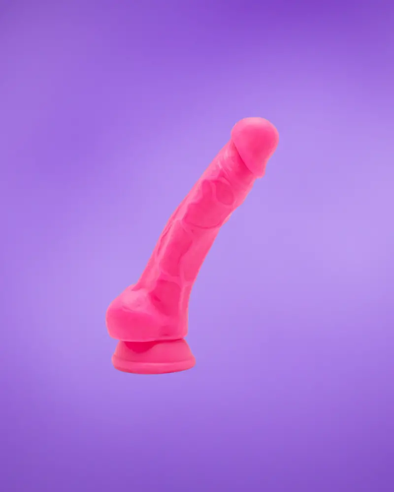 Toyjoy Happy Dick - Pink dildó (19cm)