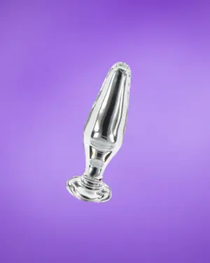 Glass Worxx Star Sparkler - Üveg análplug