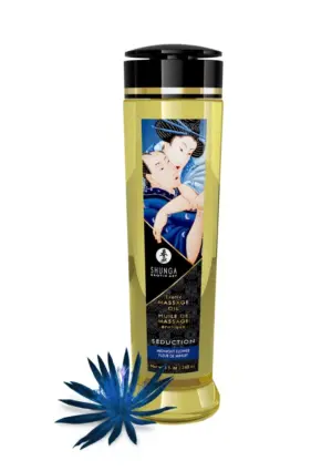 Shunga Erotic - Masszázsolaj (midnight flower) - 240ml - Image 2