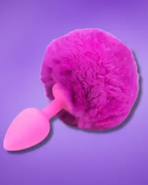 Afterdark - Análdugó nyuszifarokkal (pink) S