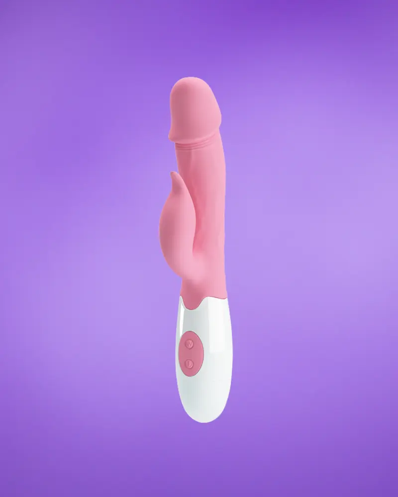 Pretty Love Peter - Csiklókaros vibrátor (rózsaszín)