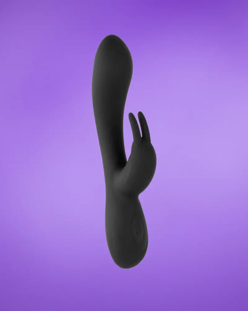 T-112-1669812215585.webp Tardenoche Noir Vibe - Akkus,nyuszis vibrátor (fekete) - Image 1