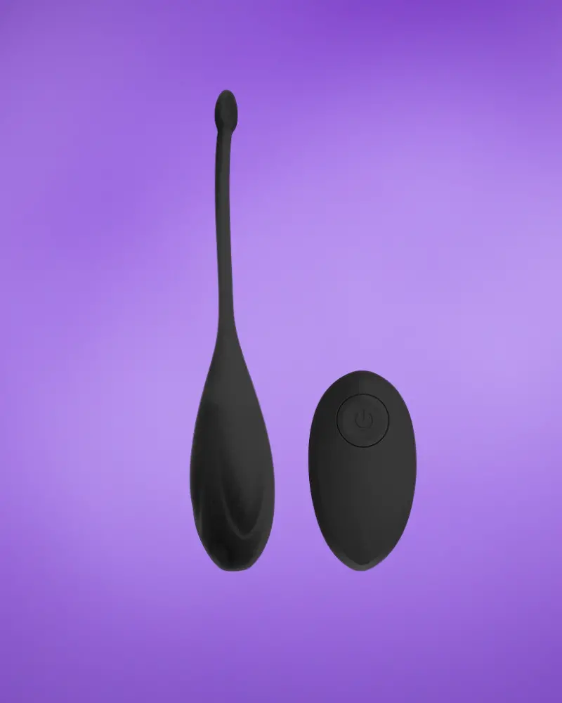 Tardenoche Yiggo - Akkus, távirányítós tojás (fekete)