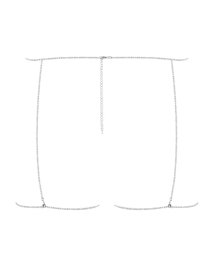 Obsessive Bijou 905 - Ékszer testhám alsó (ezüst) - S-L - Image 3