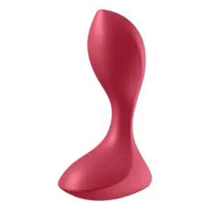 Satisfyer Backdoor Lover - Akkus, vízálló anál vibrátor (piros) - Image 5