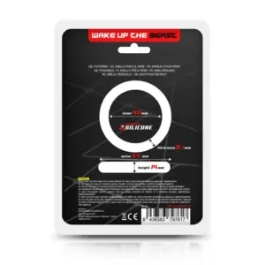 Beast Rings 42 mm - Péniszgyűrű (fekete) - Image 5