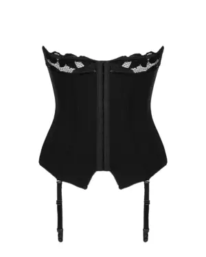 Obsessive Editya - Csipke fűző (fekete) - Image 4