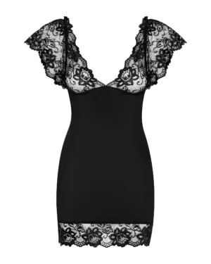 Obsessive Idillia - Csipkés ruha (fekete) - Image 3