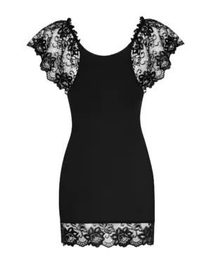 Obsessive Idillia - Csipkés ruha (fekete) - Image 2