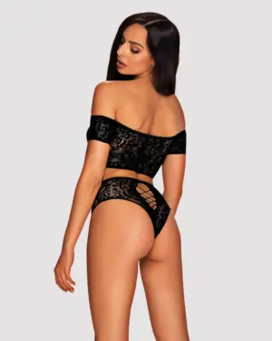 Obsessive Intessa - Magasderekú fehérnemű szett XL/XXL - Image 2