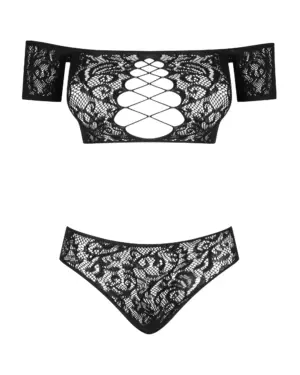 Obsessive Intessa - Magasderekú fehérnemű szett XL/XXL - Image 3