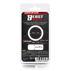 Beast Rings 34 mm - Péniszgyűrű (fekete) - Image 4