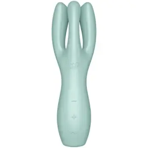 Satisfyer Threesome 3 - Akkus csiklóvibrátor (menta) - Image 3
