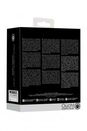 Ouch - Neoprén kutyamaszk (fekete) - Image 5