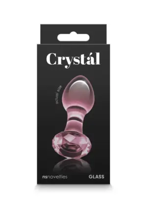 Crystal Gem - Üveg análdugó gyémánt motívummal - Image 3