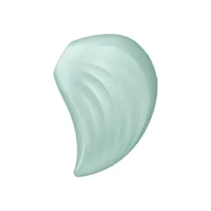 Satisfyer Pearl Diver - Akkus, léghullámos csikló vibrátor (menta) - Image 5