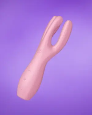 Satisfyer Threesome 3 - Akkus csiklóvibrátor (pink)