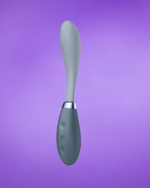 Satisfyer G-Spot Flex 3 - Akkus G-pont vibrátor (szürke)