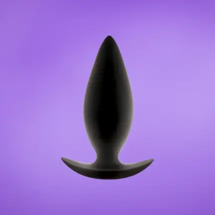 Renegade Spades - Szilikon análdugó (fekete)