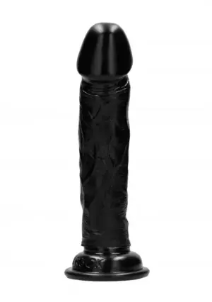 Realrock 8" - Letapasztható dildó (fekete) - 20,3cm - Image 6