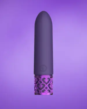 Royal Gems Imperial - Akkus mini vibrátor (lila)