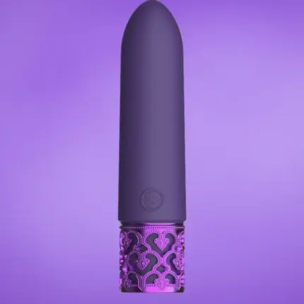 Royal Gems Imperial - Akkus mini vibrátor (lila)
