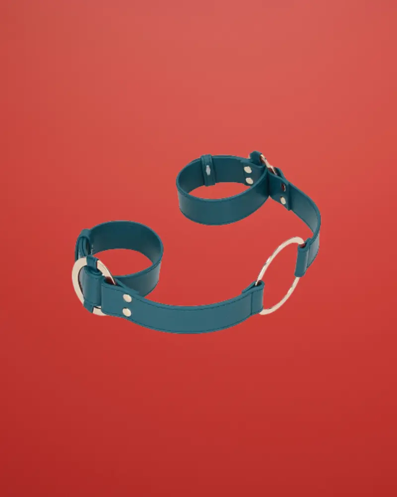 Ouch Halo - Zöld csuklókötöző szíj