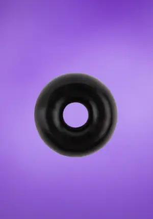 Chisa Fat O - Péniszgyűrű (fekete)