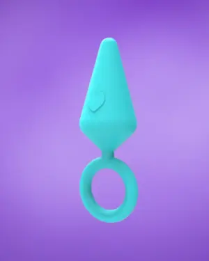 Chisa - Szilikon análdugó M-es (kék)