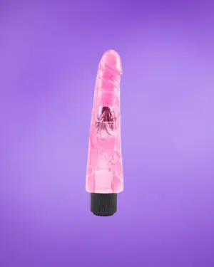 Chisa Hi-Rubber 8,8" - Zselés pink vibrátor (23cm)