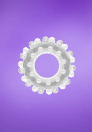 Lovetoy Power Plus - Péniszgyűrű (áttetsző)