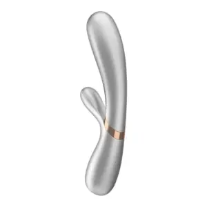 Satisfyer Hot Lover - Okos, akkus melegítős vibrátor (ezüst) - Image 2