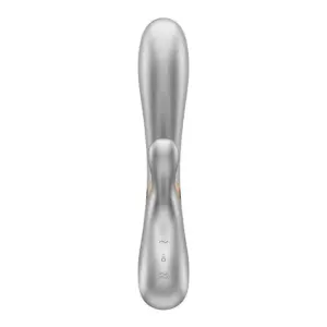 Satisfyer Hot Lover - Okos, akkus melegítős vibrátor (ezüst) - Image 3