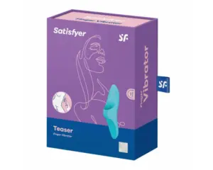 Satisfyer Teaser - Akkus, vízálló ujjvibrátor (türkiz) - Image 3