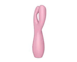 Satisfyer Threesome 3 - Akkus csiklóvibrátor (pink) - Image 2