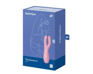 Satisfyer Threesome 3 - Akkus csiklóvibrátor (pink) - Image 4