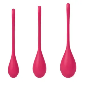 Satisfyer Yoni Power 1 - Gésagolyó szett - piros (3 részes) - Image 2