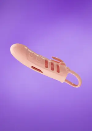 Pretty Love Sloane - Rezgős péniszköpeny (natúr)