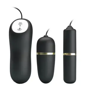 Pretty Love Double Vibro - Távirányítós elektro tojás - Image 4