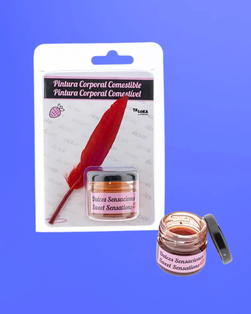 Taloka - Csókolható Testfesték - Eper ízű