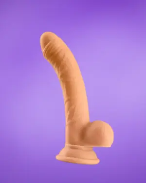 Latetobed Sean 7,5" - Realisztikus  dildó herékkel