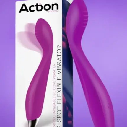 Action Intoyou No.Ten - Akkus g-pont vibrátor (lila)