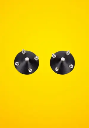 Fetish Addict - Szegecses mellbimbódísz