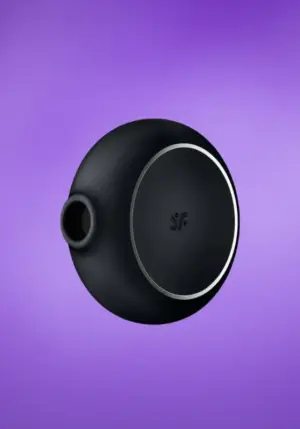 Satisfyer Pro To Go 3 - Akkus, léghullámos csiklóizgató vibrátor (fekete)