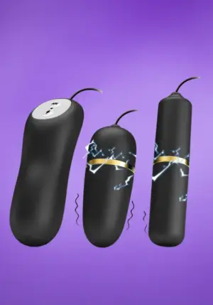 Pretty Love Double Vibro - Távirányítós elektro tojás