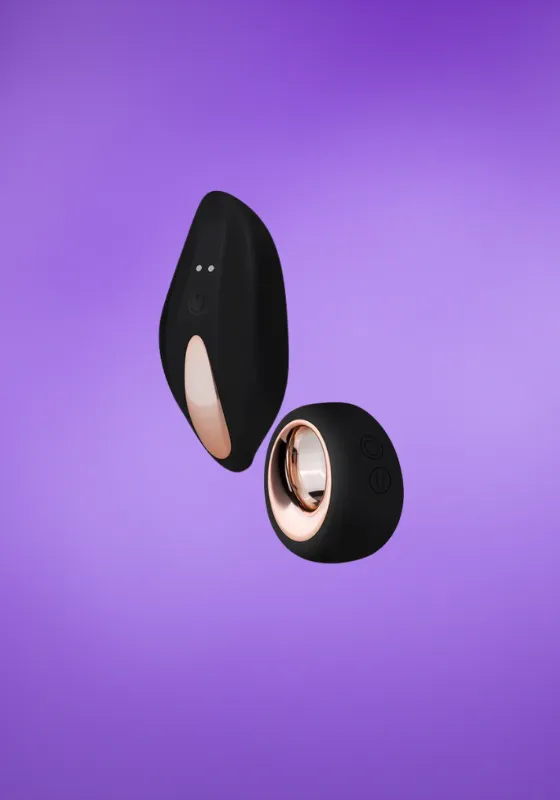 Pantyrebel - Akkus, rádiós vibrációs franciabugyi - fekete (S-L)